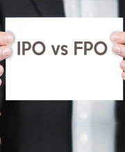 Understand the difference  between FPO and IPO