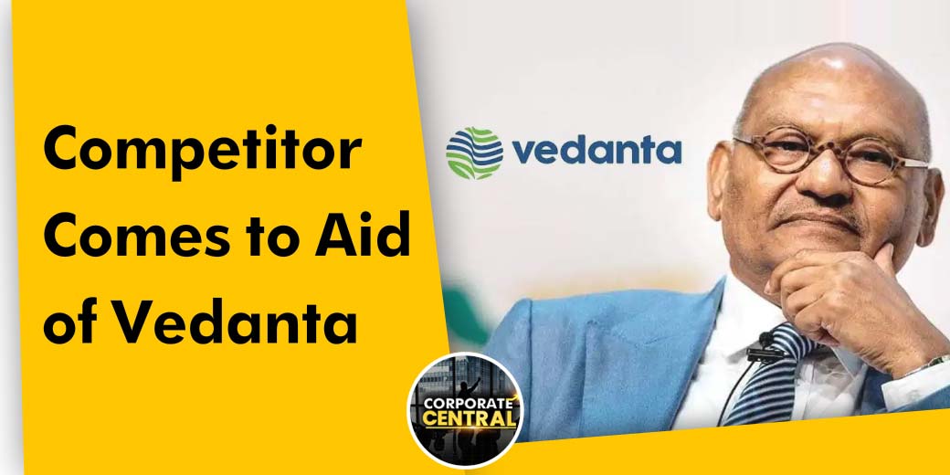 Who has given loan to parent company of Vedanta?